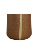 23x19.5 cm / Metallic Bronze