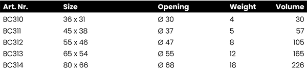 LUCA Bordo New Egg Pot Earth