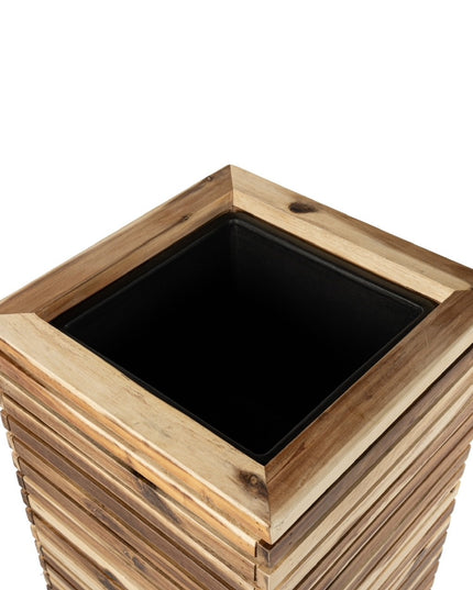 Marrone Orizzontale High Cube Natural - Akazienholz