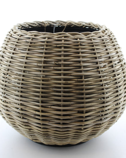 Drypot Tina Rattan Grau