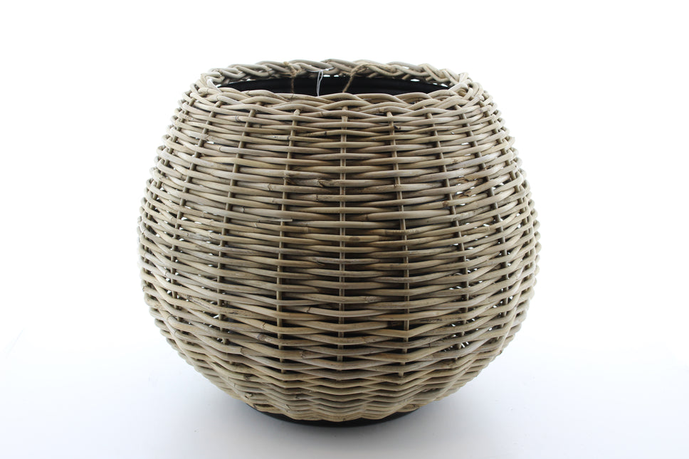 Drypot Tina Rattan Grau