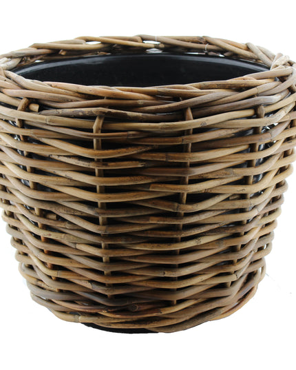 Drypot Sawah extra dickes Rattan Braun