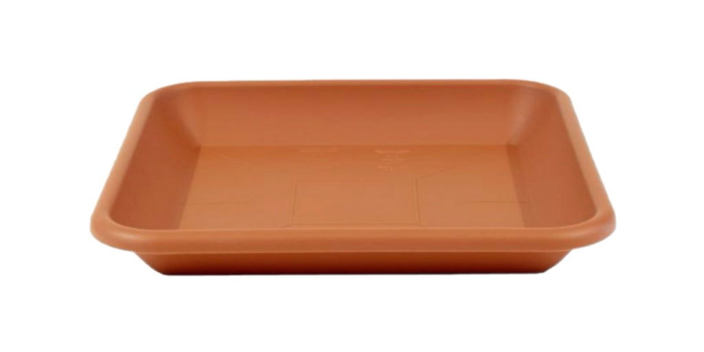 Quadrato Untersetzer Kunststoff Terrakotta