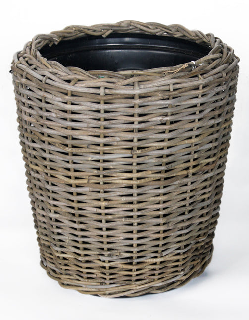 Drypot Rattan Grau