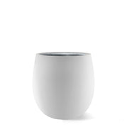 30x30 cm / Fiberglas mit Kunstharz & Steinpulver / Matt White