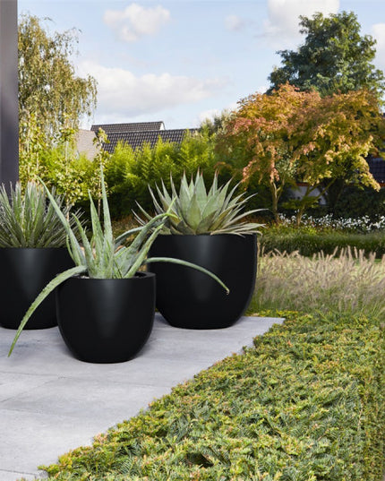 LUCA Argento New Egg Pot Black