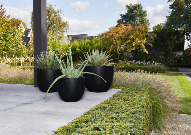 LUCA Argento New Egg Pot Black