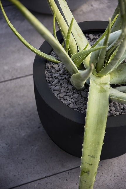 LUCA Argento New Egg Pot Black