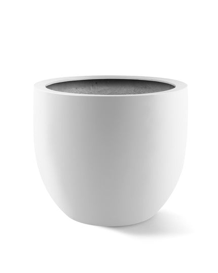 LUCA Argento New Egg Pot Matt White