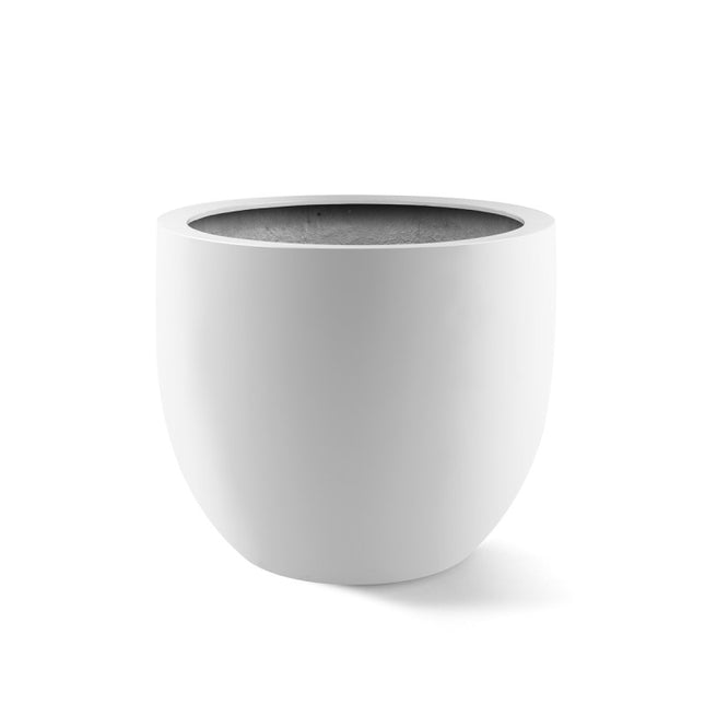 LUCA Argento New Egg Pot Matt White