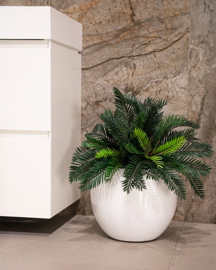 LUCA Argento New Egg Pot Matt White