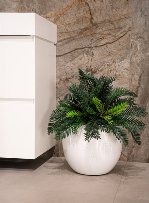 LUCA Argento New Egg Pot Matt White