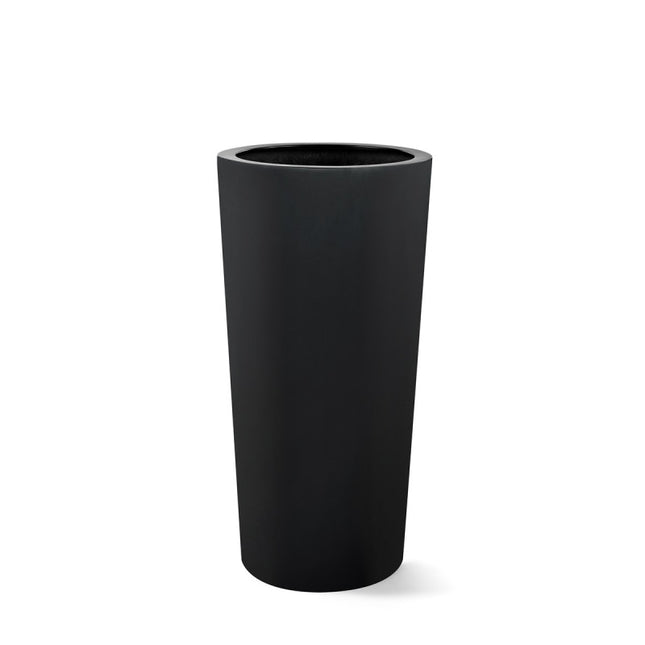 LUCA Argento Vase Black