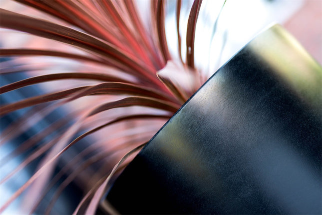 LUCA Argento Vase Black