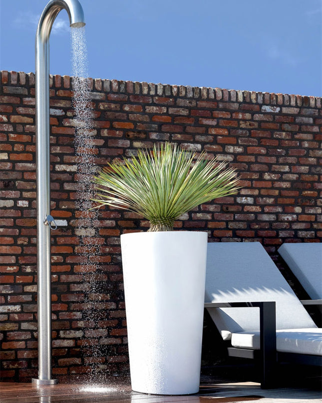 LUCA Argento Vase Matt White