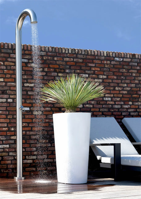 LUCA Argento Vase Matt White