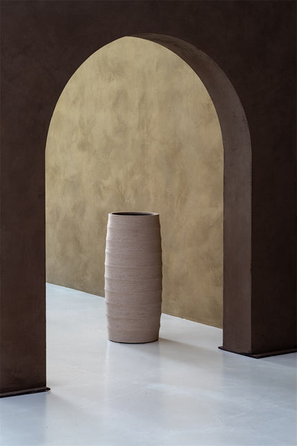 LUCA Bordo Modern Vase Sand
