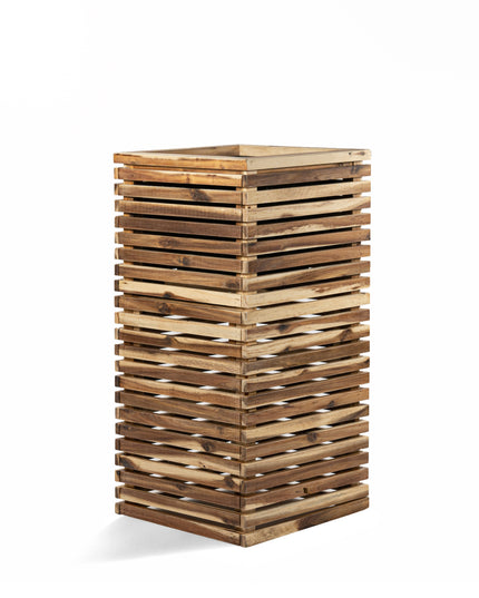 Marrone Orizzontale High Cube Natural - Akazienholz