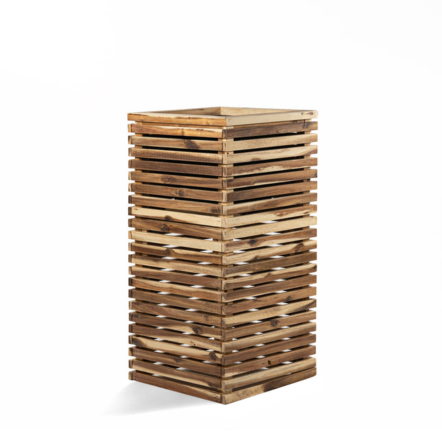 Marrone Orizzontale High Cube Natural - Akazienholz