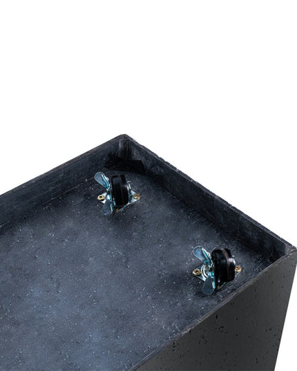 LUCA Grigio Cube Anthracite mit Rollen