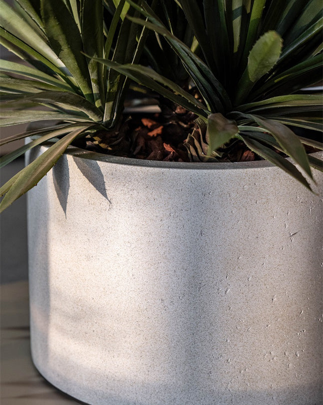 LUCA Grigio Cylinder Antique White