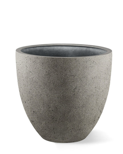 LUCA Grigio Egg Pot Natural Concrete