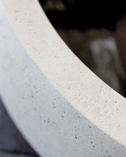 LUCA Grigio Low Balloon Antique White