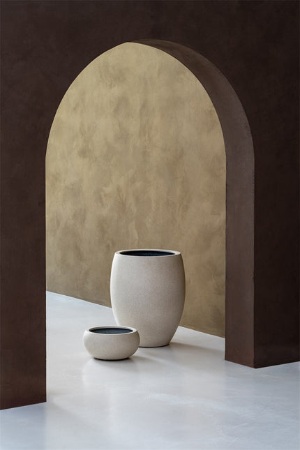 LUCA Grigio Low Balloon Antique White