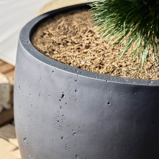 LUCA Grigio Modern Bowl Anthracite