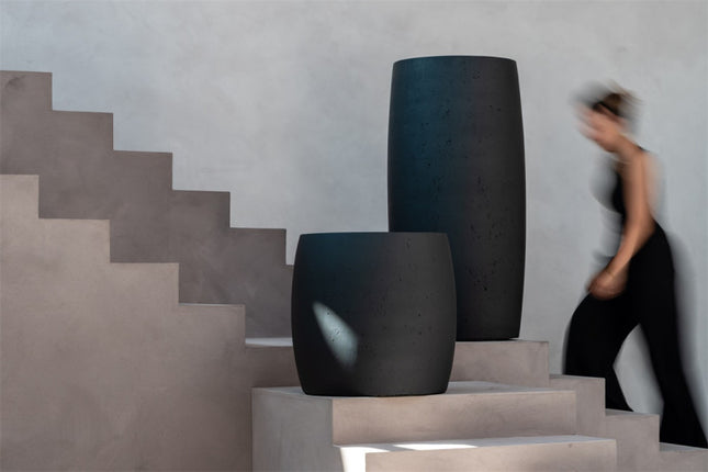 LUCA Grigio Modern Pot Anthracite