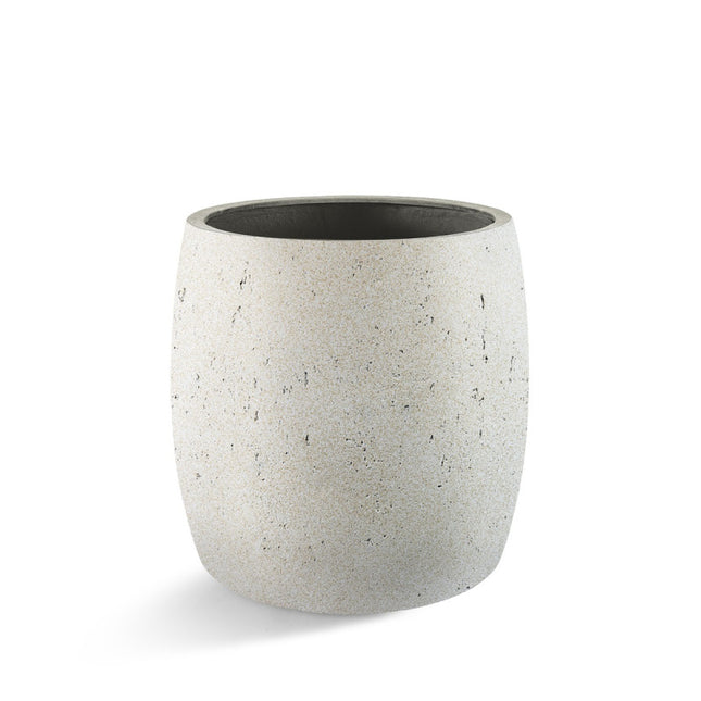 LUCA Grigio Modern Pot Antique White