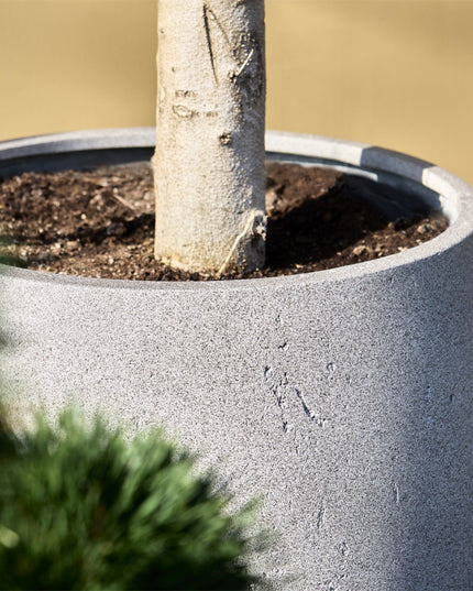 LUCA Grigio Modern Pot Natural Concrete