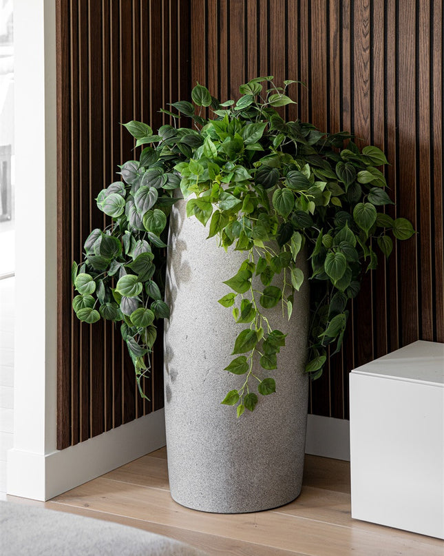 LUCA Grigio Modern Vase Natural Concrete
