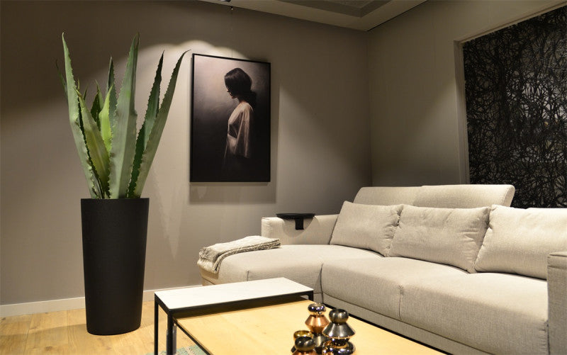 LUCA Grigio Vase Anthracite