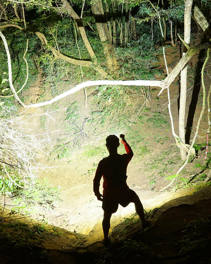 Megahelle X-Ray LED Taschenlampe 15W mit Akku & Powerbank-Funktion Wassergeschützt Dimmbar