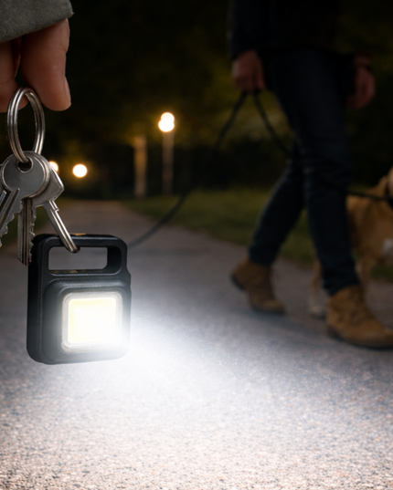Mini Flutlicht 5 in 1 Schlüsselanhänger