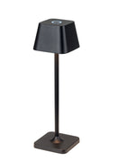 Akku Tischlampe Schwarz