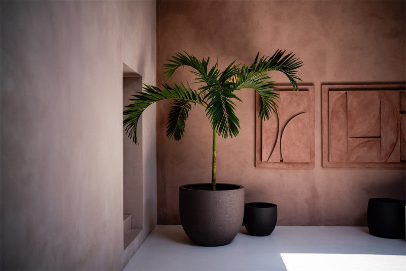 LUCA Terreno New Egg Pot Ash Brown