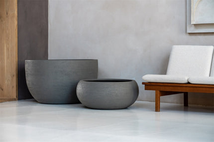 LUCA Terreno New Egg Pot Low Clay