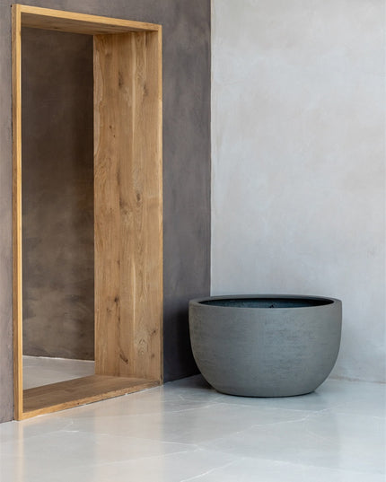 LUCA Terreno New Egg Pot Low Clay