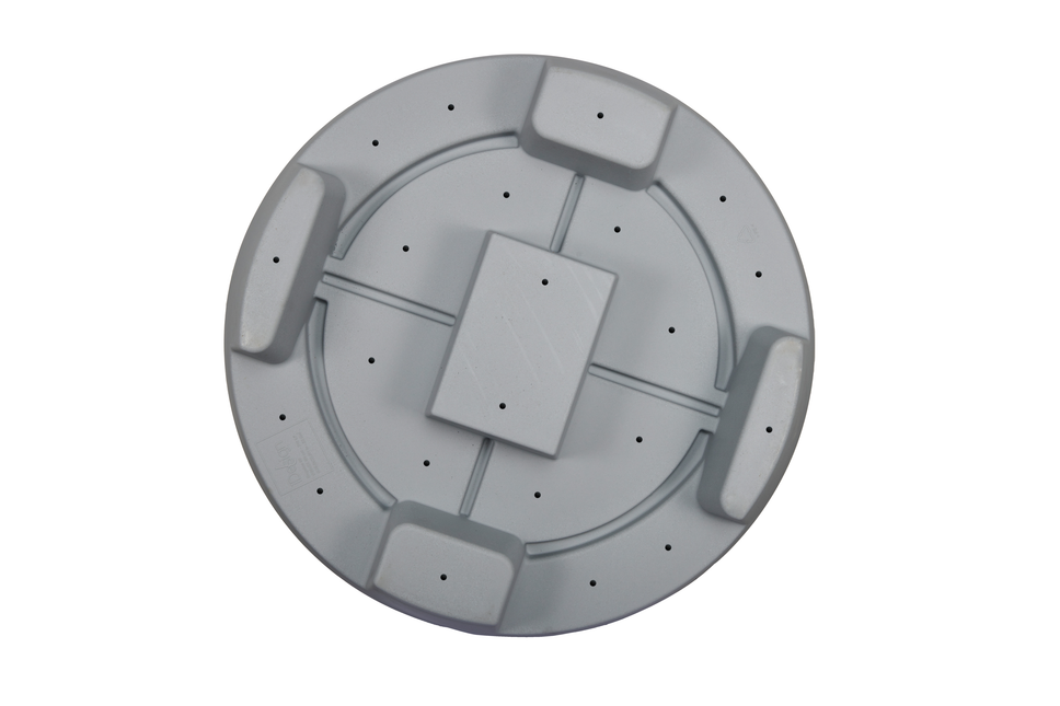 Megalos Pflanzkübel Betongrau