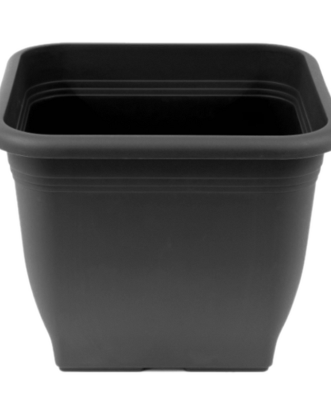 Quadrato Pflanztopf Kunststoff Anthrazit