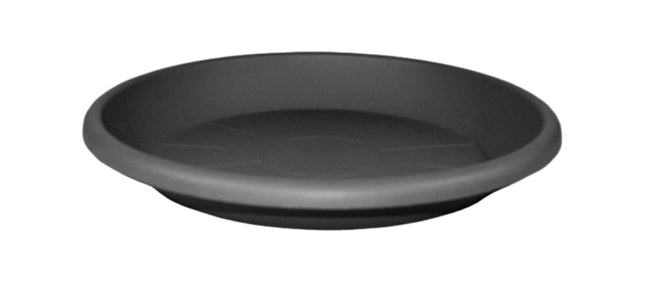 Blumenschale Untersetzer Kunststoff Anthrazit