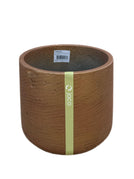 25x24 cm / Metallic Bronze